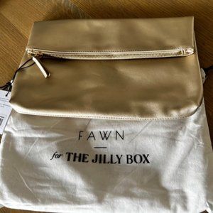 fawn clutch -from winter 2022 jilly box
